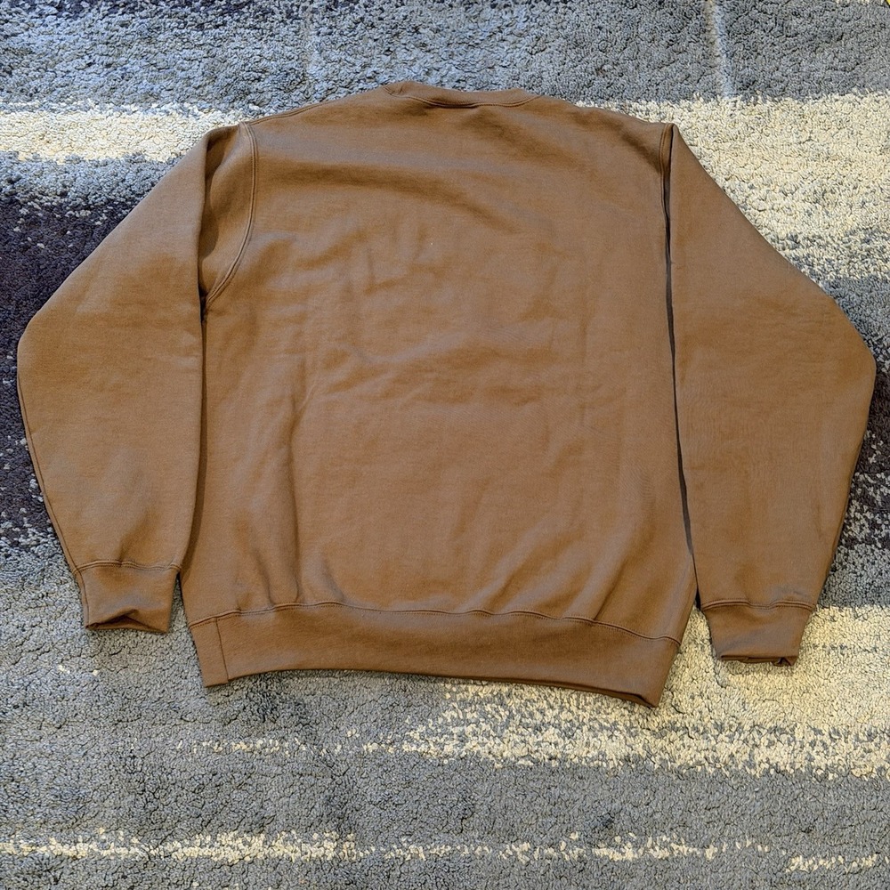 USMC Marine Corps Crewneck Sweatshirt Men's Medium Green Military - Picture 13 of 13